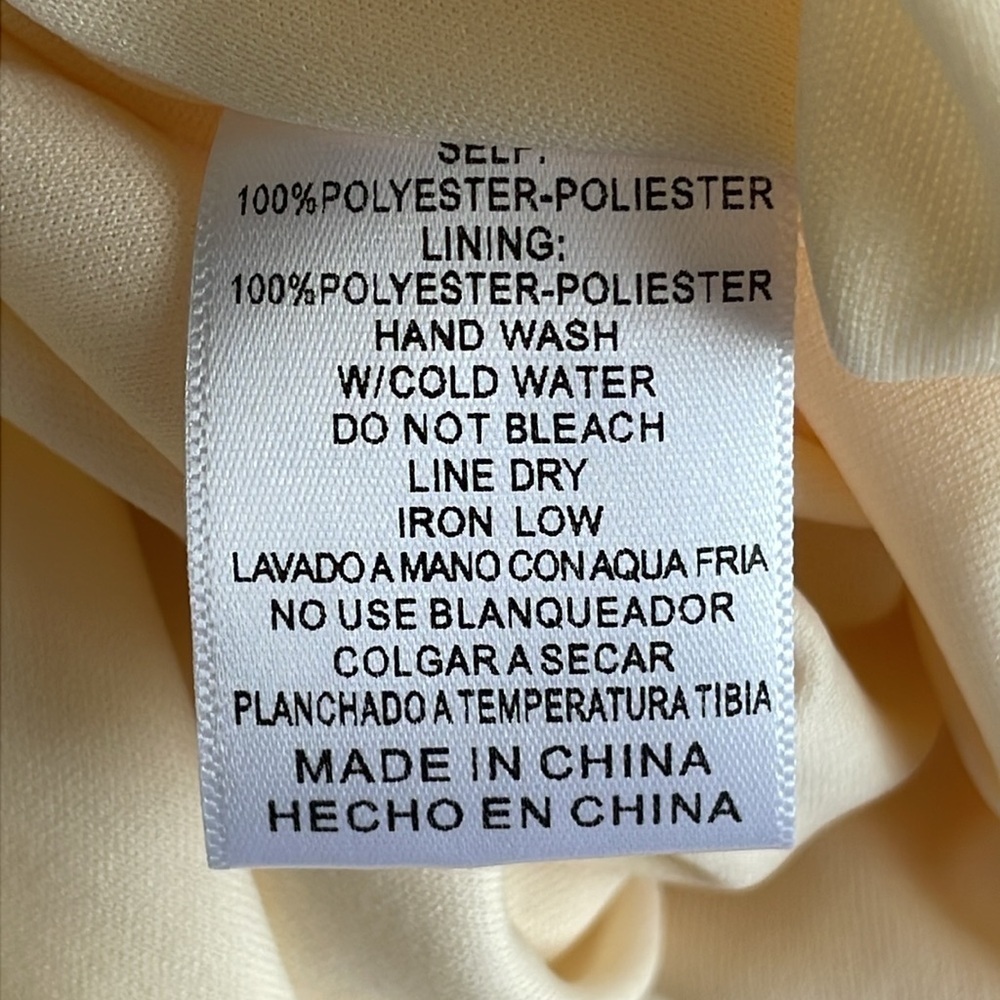 Listicle Cream Swiss Dot Mini Dress - Picture 7 of 9